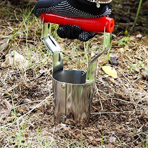 FLORA GUARD 2 Piece Bulb Planting Tool Set, Includes 1 Bulb Planter