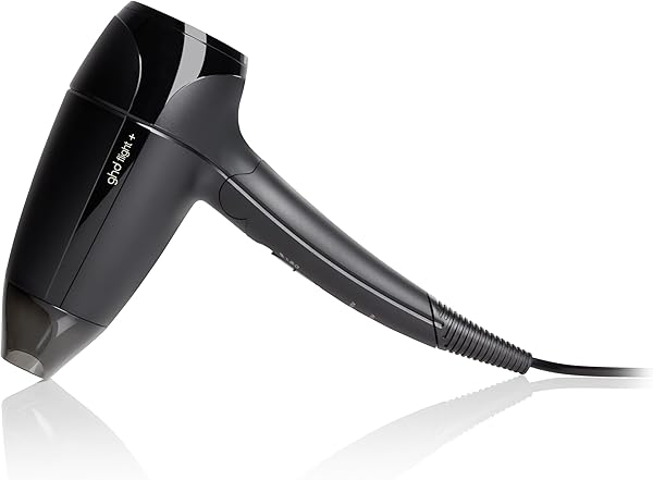 ghd flight+ Reisehaartrockner: Kleiner & klappbarer Föhn ideal zum Reisen, leichtgewichtig, leistungsstark, inkl. Reisetasche, Dual-Spannung (120V & 240V), für alle Haartypen