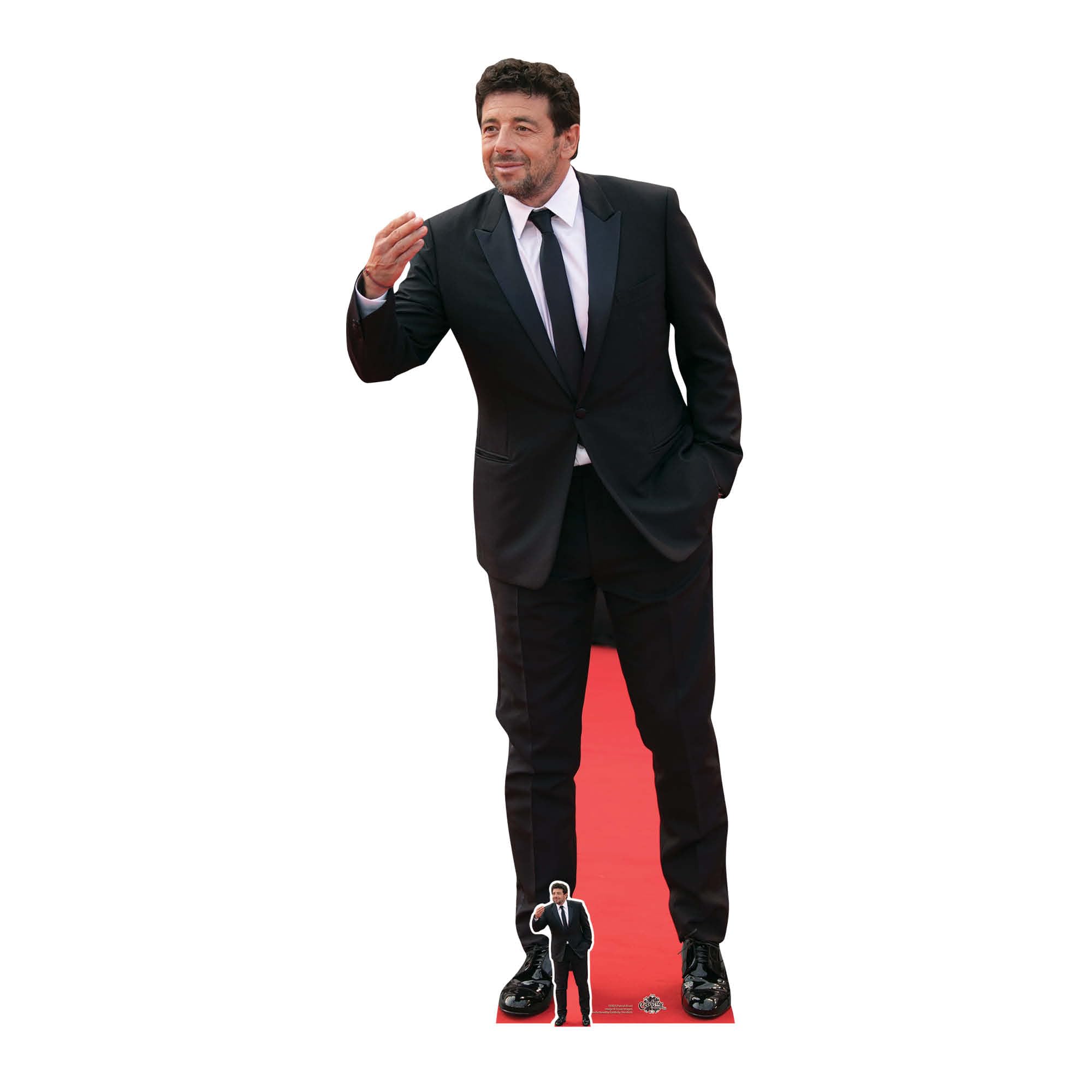 CS825 Star Cutouts Patrick Bruel Suit Lifesize Cardboard Cutout/Standee/Standup Perfect for Parties, Fans, Displays and Collectors Height 180cm Width 74cm โ image 1