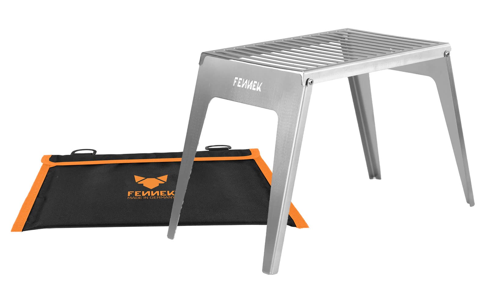 FENNEK Folding Prost | Very Compact | For Grilling Over Hobos, Camping Stoves, Fire Pits and Much More | Made In Germany