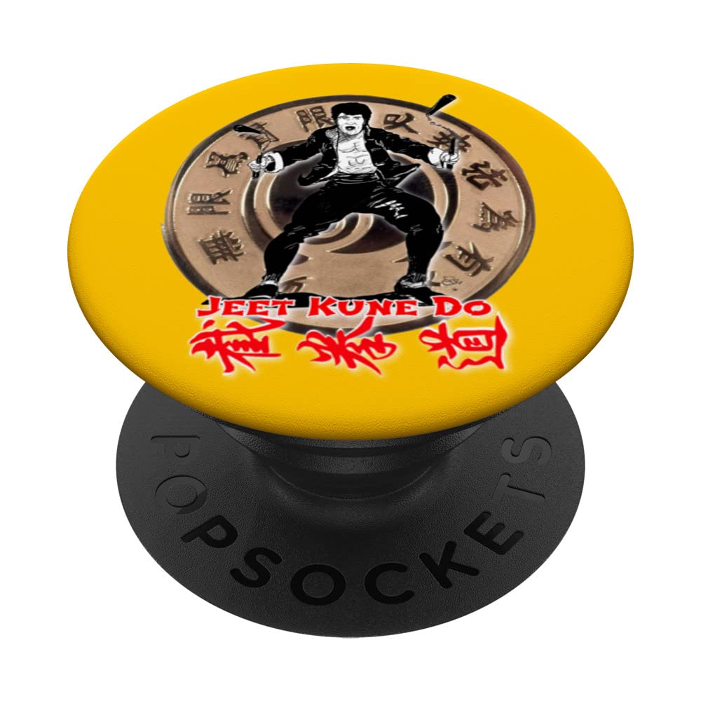JKD Jeet Kune Do Nunchaku King PopSockets Swappable PopGrip