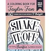 SHAKE IT OFF: Relaxing Coloring Book | Taylor Club | 50 Mandalas and Inspirational Quotes | Calm Down Activity for Adults and Teens (Coloring Books for Swiftie - Collection)