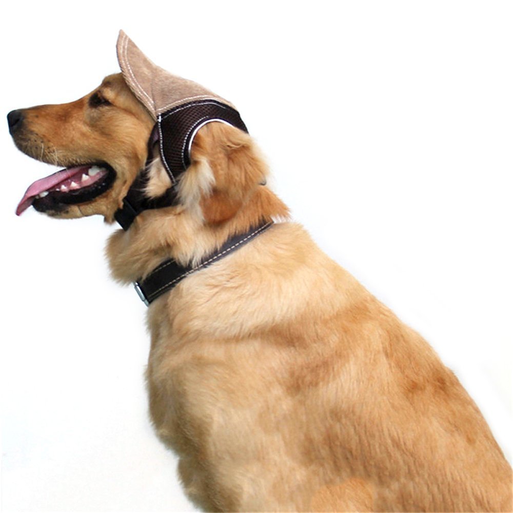 Pet Dog Baseball Cap Sport Cap Hat - Outdoor Hat Sun Protection Summer Cap for Small Medium Large Dog (Medium, Coffee)