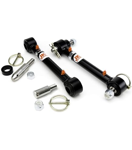 Front Swaybar Quicker Disconnect System Stainless Steel Replacement For Jeep Wrangler Jk Jks 20072018