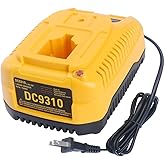 ANOITD Replacement for Dewalt 18V DC9310 for 7.2V-18V NiCad NiMh Battery Charger DC9096 DC9098 DC9099 DW9099 DW9057 DW9072 DW9094 DC9091 DC9071 DW9062 DW9091