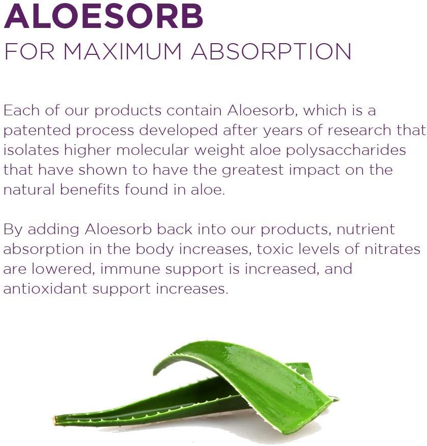 Lily Of The Desert Organic Aloe Vera Juice, Whole Leaf, No Preservatives, 32 Ounces: Health & Personal Care