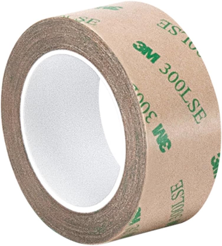 3M 9472LE Adhesive Transfer Tape 1 Inch x 20 Yards Industrial Grade Clear