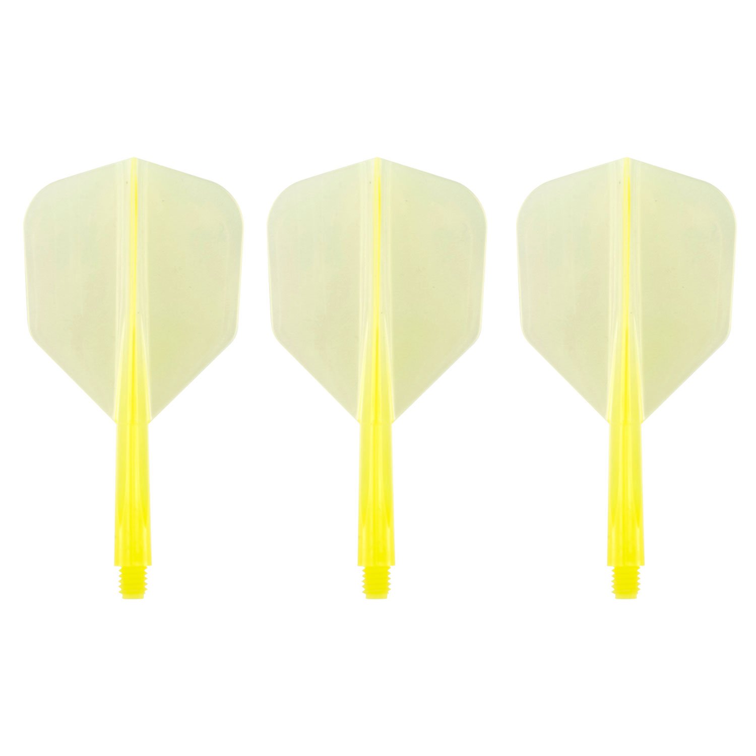 Condor Zero Stress Flight System | Small Size | Dart Flights | Multiple Sizes | Multiple Colours (Clear Yellow, Short)