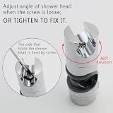 BBLIKE Shower Head Holder 18-25mm Universal Chrome Adjustable Bracket view 5