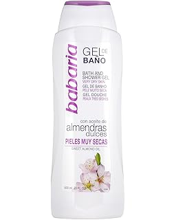 Babaria Gel de Baño Hidratante con Aloe Vera - 600 ml: Amazon.es ...