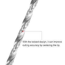 uxcell HSS(High Speed Steel) Extra Long Twist Drill