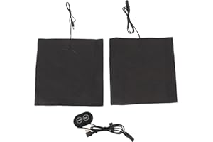 UMDHAIYI USB Heating Pads for Car Seat with Dual Heating Zones, Adjustable Temperature, Polyester Fabric, Multipurpose Use fo