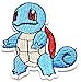 Squirtle Bulbasaur Pokemon GO Pokeball Pikachu Patch Iron on Embroidered Applique Cartoon Comic Collection (squirtle 2.5"widex2.5"tall, blue)
