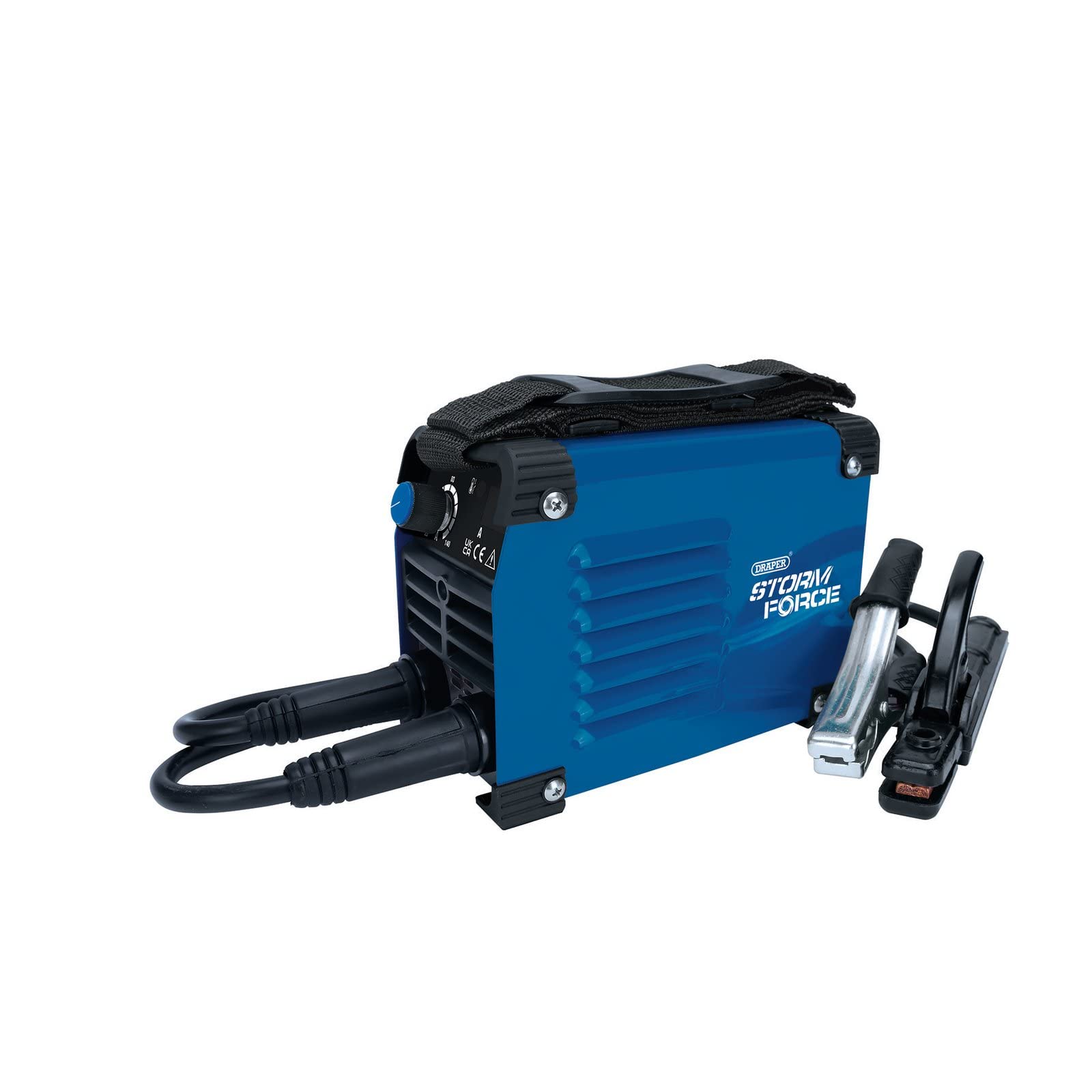 Draper 70041 Storm Force MMA Inverter Welder, 140A, Blue, One Size