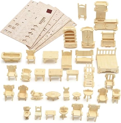 dollhouse furniture set