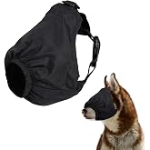 Swirge Calming Cap Eye Mask for Dogs - Anxiety Cover, Nylon Muzzle for Grooming, Pet Head Cover for Nail Cutting (S)