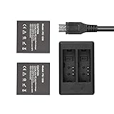 AKASO Brave 7 LE 2 x 1350mAh Rechargeable Action