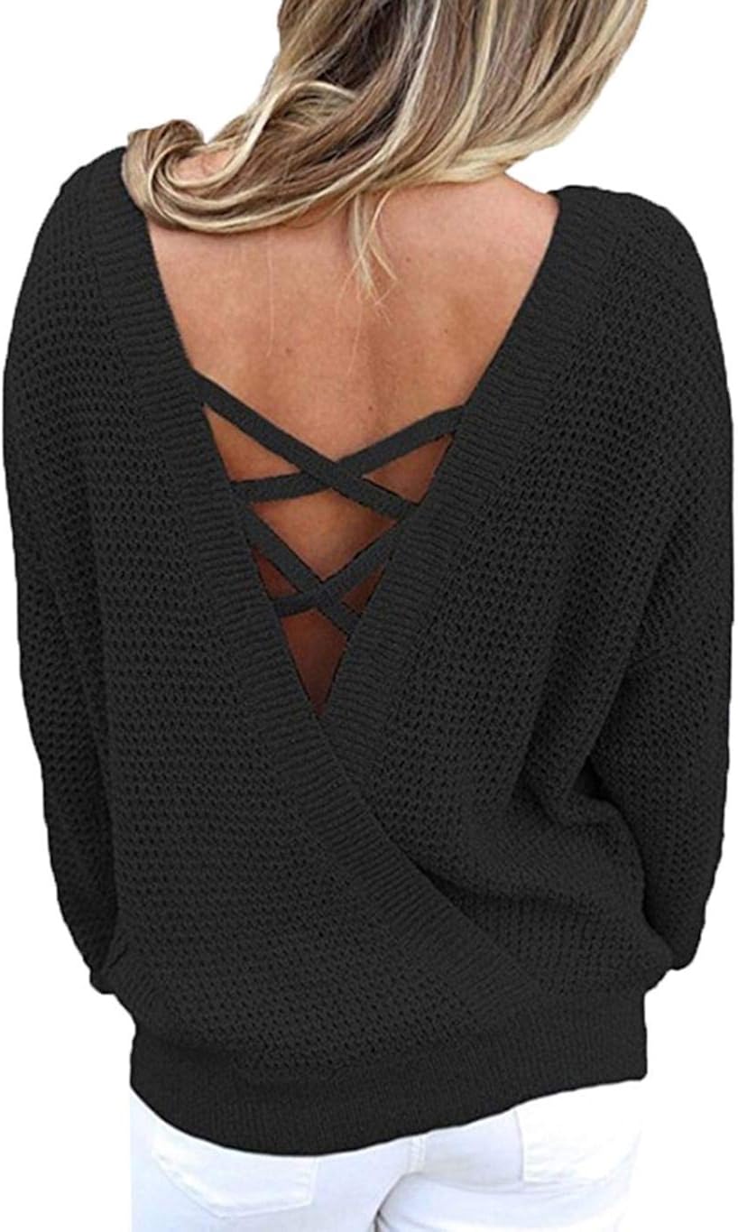 criss cross front sweatshirt