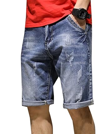 pantaloncini jeans uomo