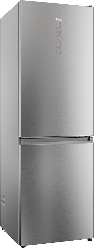 2D 60 SERIE 3 HDW3618DNPK - Frigorifero-congelatore combinato con frontale in acciaio inox, Total No Frost, app Smart hON, HumidityZone, capacità utile XXL, silenzioso, solo 36 dB (A), inox