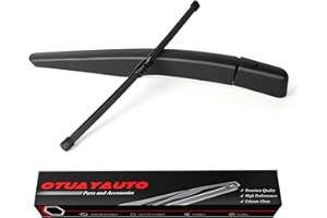 OTUAYAUTO Rear Windshield Wiper Arm Blade Assembly - Replacement for Lincoln Nautilus 2019-2023, Corsair 2020-2023, Navigator 2018-2024 OEM Factory Style Back Wiper Accessories Parts