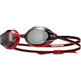 TYR Adult Black Ops 140 EV Goggles - Racing Performance Swim Goggles | Low Profile Drag Reduction | 140-Degree Peripheral View | Durafit Silicone Gaskets | 4 Removable Nosebridges