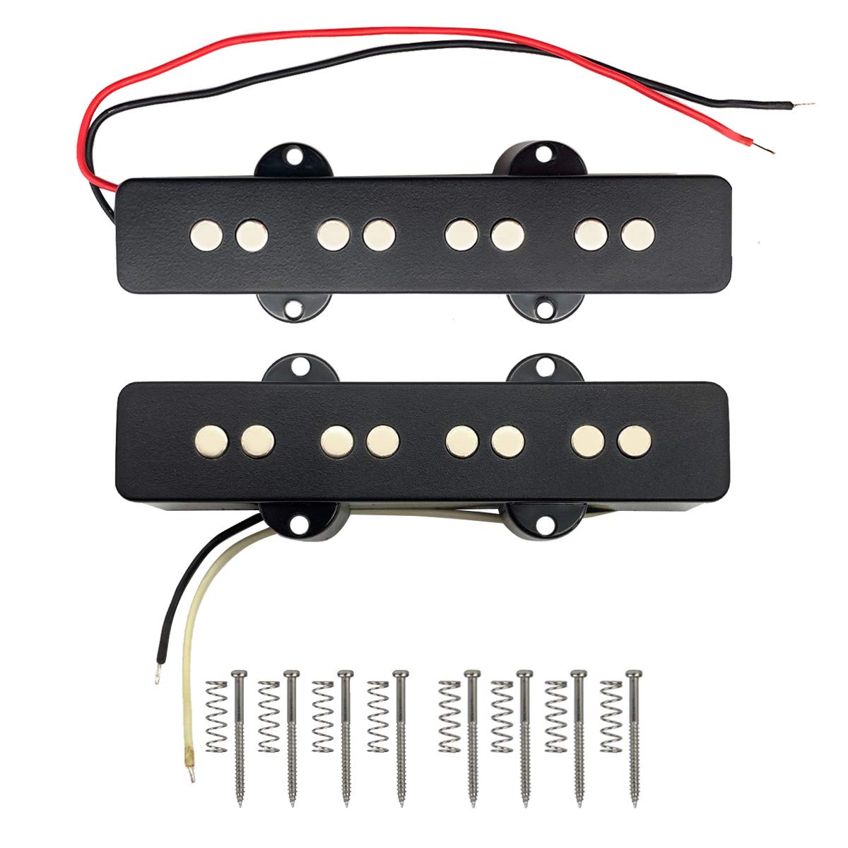 Buy IKN Jazz Bass Pickups Open Style Neck & Bridge Pickups Set for 4