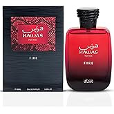 RASASI Hawas Fire Eau De Parfum Spray 100ML(3.4 Oz) - Bold Long Lasting Arabian Perfume For Men With A Fiery Essence - Indulg