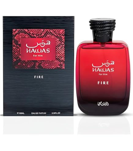 RASASI Hawas Ice for Men Eau de Parfum, 100ml(3.4 Oz), Premium