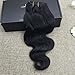 Clip In Human Hair Extensions Natural Black Curly Hair Extensions 7Pcs Curly Clip in Hair Extensions Human Hair for Black Women
