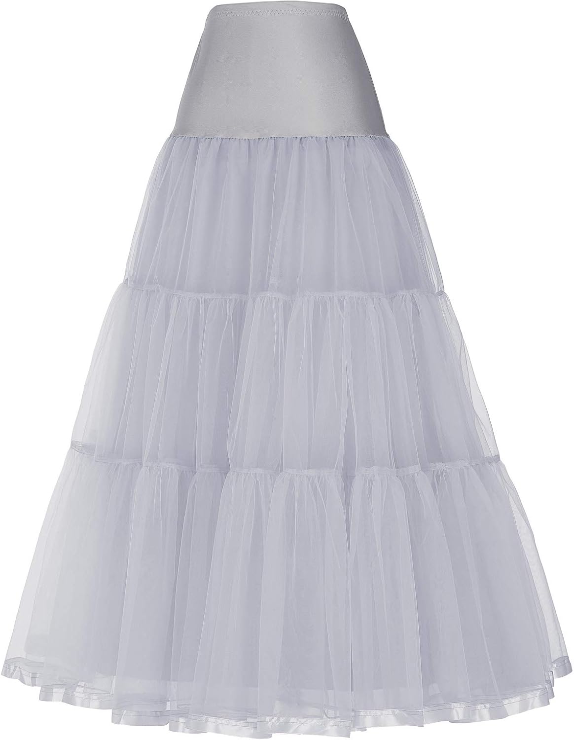 Jupon Tulle Vintage Dresstells 67cm - Style Rockabilly Années 50 - Taille élastique S à XL - Pour Robe Rétro