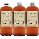 A LA MAISON Lavender Aloe Liquid Soap Refill 33.8Fl Oz, 3Pack