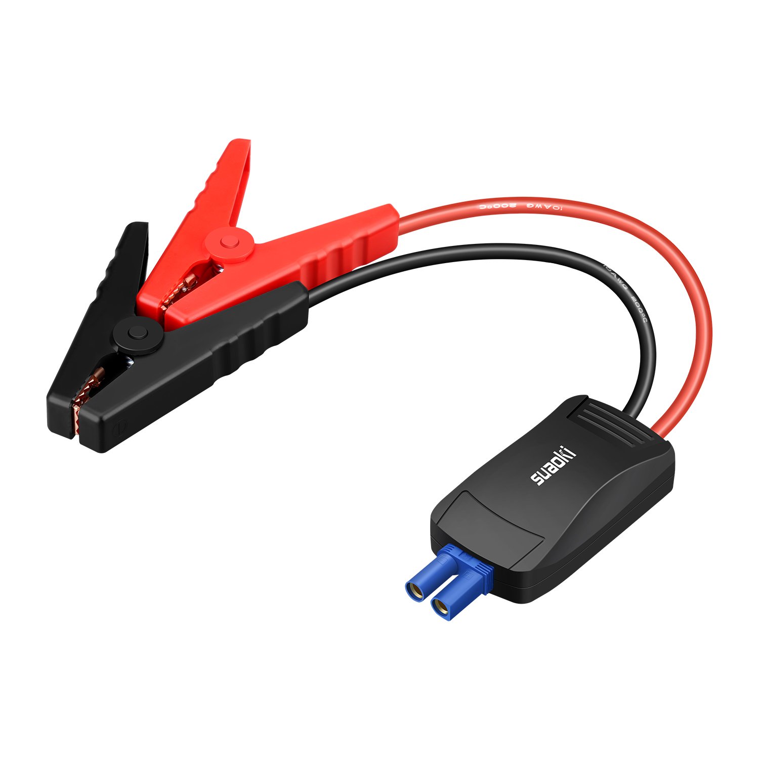 Suaoki Cables de Pinzas Inteligentes EC Conector Pulgadas Con Múltiples Protección Para