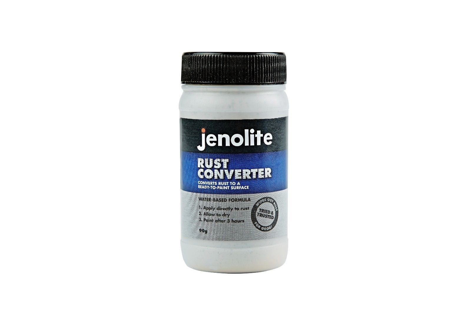 Jenolite Rust Converter - Convert Rust Into A Ready To Paint Surface - 90g