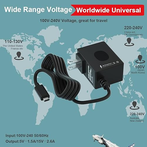 Fast Charger for Nintendo Switch, USB C Type C Power Adapter