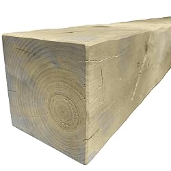 Wilson Rustic Hand Hewn Barn Beam Mantel
