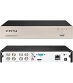 Amazon.com : ZOSI 5MP Lite 8 Channel CCTV DVR Recorder Full 1080p