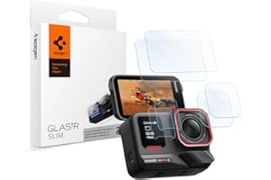 Spigen Tempered Glass Screen Protector [Glas.tR Slim] designed for Insta360 Ace Pro 2 - Multi pack