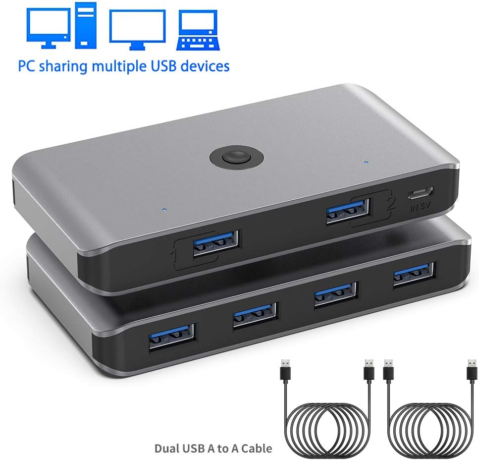 interruttore kvm per tastiera e mouse