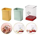 3 Pack Cup Slicers, Fruit Slicer Vegetable Speed