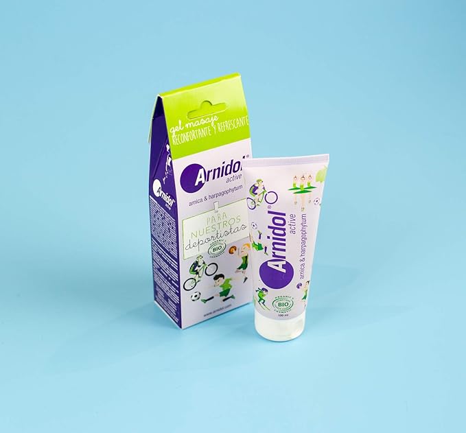ARNIDOL Active gel masajes, tubo de crema-gel 100ml, preparación antes y después del esfuerzo físico: Amazon.es: Salud y cuidado personal