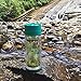 Libre Tea Durable Glass Infuser Bottle with Mesh Strainer for Loose Leaf, Matcha, Fruit Water and Coffee, Used Iced or Hot, Perfect for Travel, BPA-Free, 14 oz, Starburst Teal