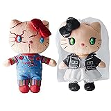 Dupuci 2pcs Chucky and Tiffany Plush Figure Toy