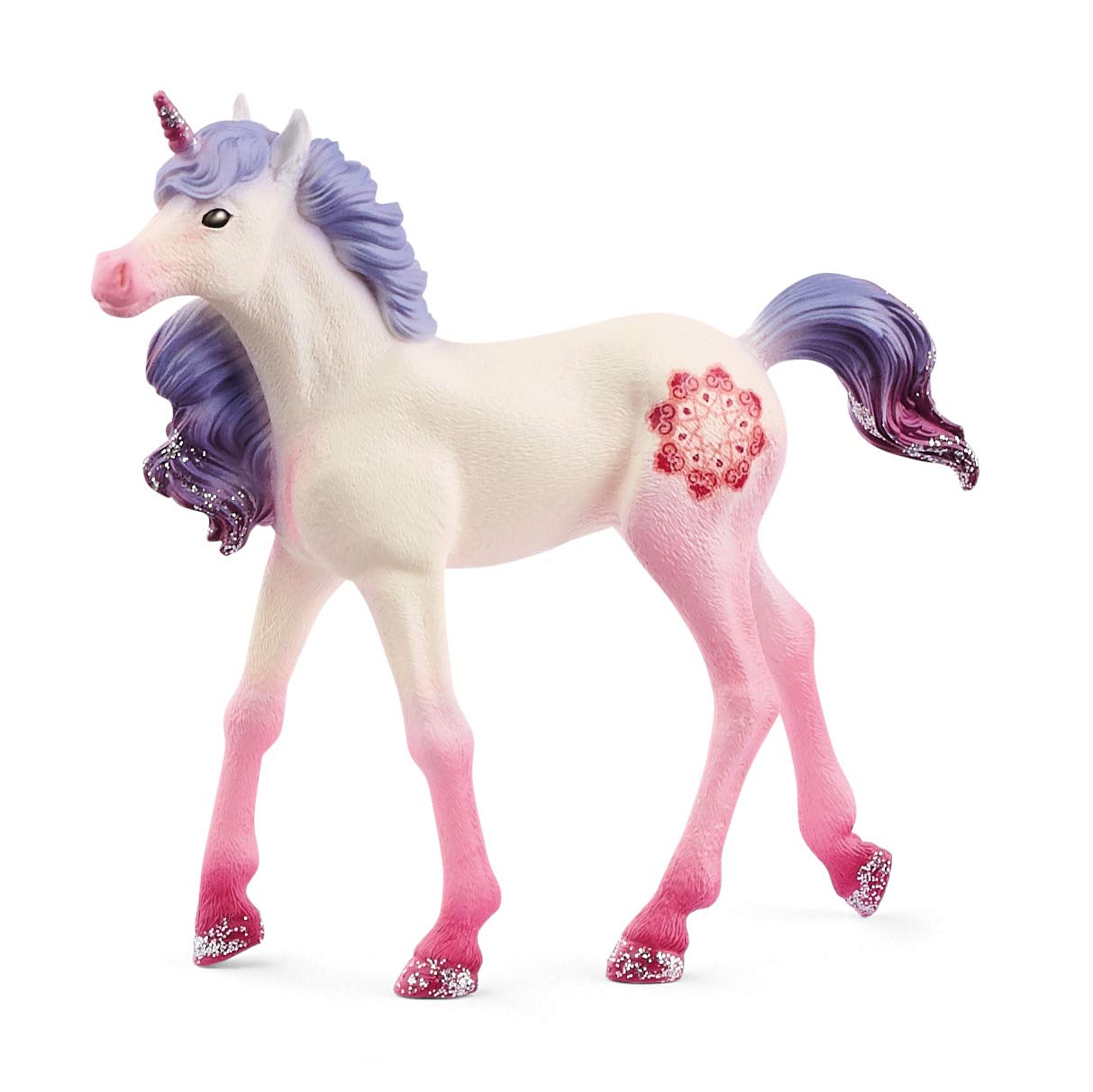 SCHLEICH 70716 Mandala Unicorn Foal bayala Toy Figurine for children aged 5-12 Years