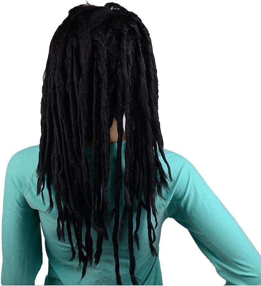 Premade Synthetic Cosplay Reggae Dreadlocks Wig African American Wigs