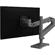 ergotron デスクモニターアーム LX Desk Monitor Arm LX Desk Mounted Monitor Arm With Tilt and Rotation | Ergotron