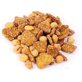 Oregon Farm Fresh Snacks Honey Roasted Mixed Nuts Snack Mix, 16 oz | Honey roasted peanuts, sesame sticks, toffee peanuts &amp; honey crackers, sweet &amp; salty, resealable bag, USA made
