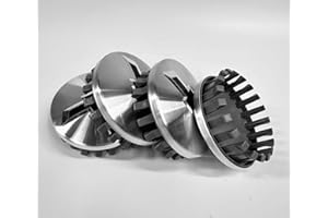 4X Brushed Wheel Hub Cap Center Cap 22837060 20942002, 20941994, 19301595 for Colorado, Silverado 1500, Suburban, Tahoe 2019+