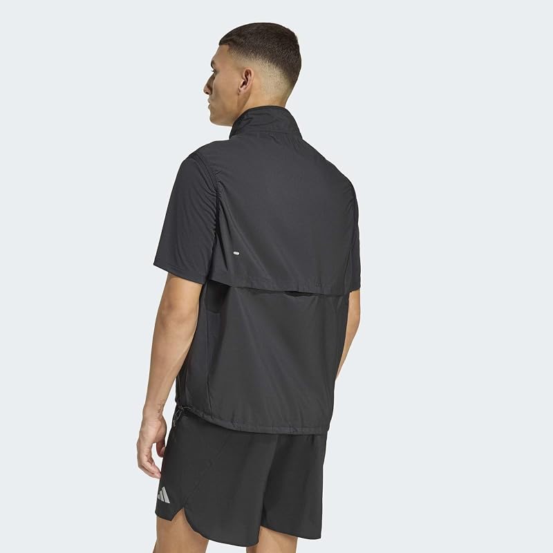 Herren Adi365 Running Essentials Vest Coat, black, XXL
