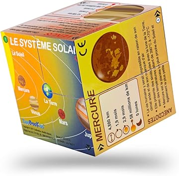 Zoobookoo Cubebook Planètes Système Solaire Et Stats Fr